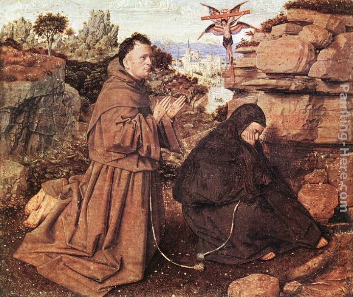 Jan van Eyck Stigmatization of St Francis